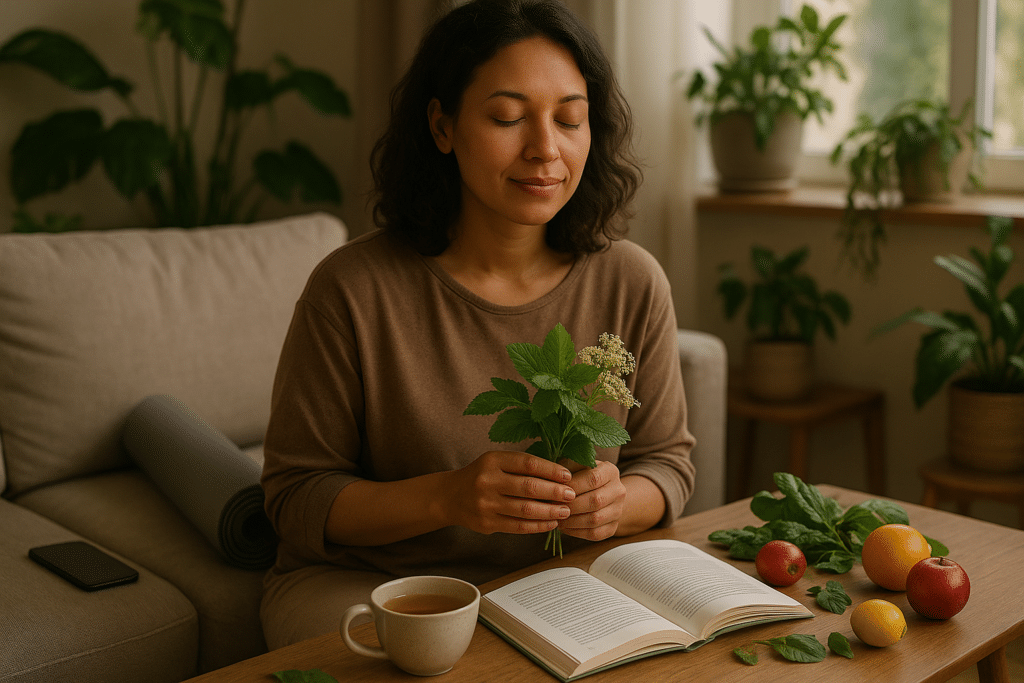 Női hormonrendszer javítása gyógynövényekkel és stresszkezeléssel harmóniában.