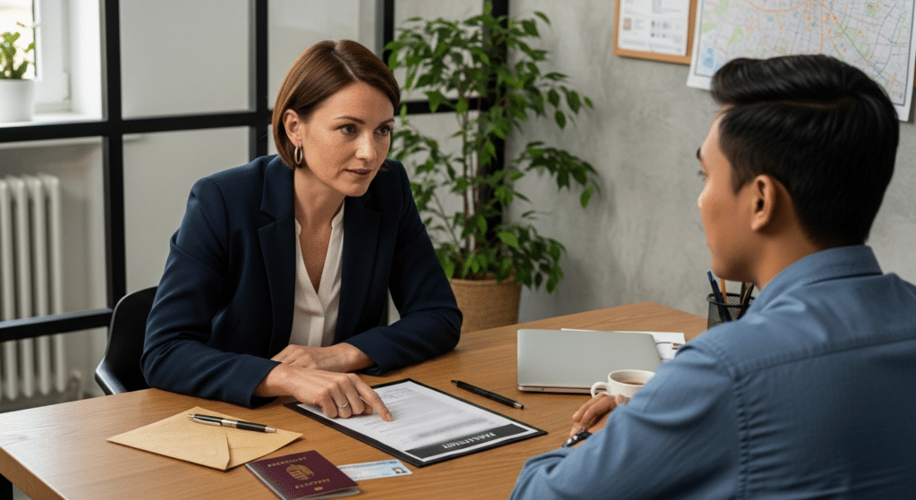 HR tanácsadás tartózkodási engedély hosszabbítás ügyében filippínó jelölttel